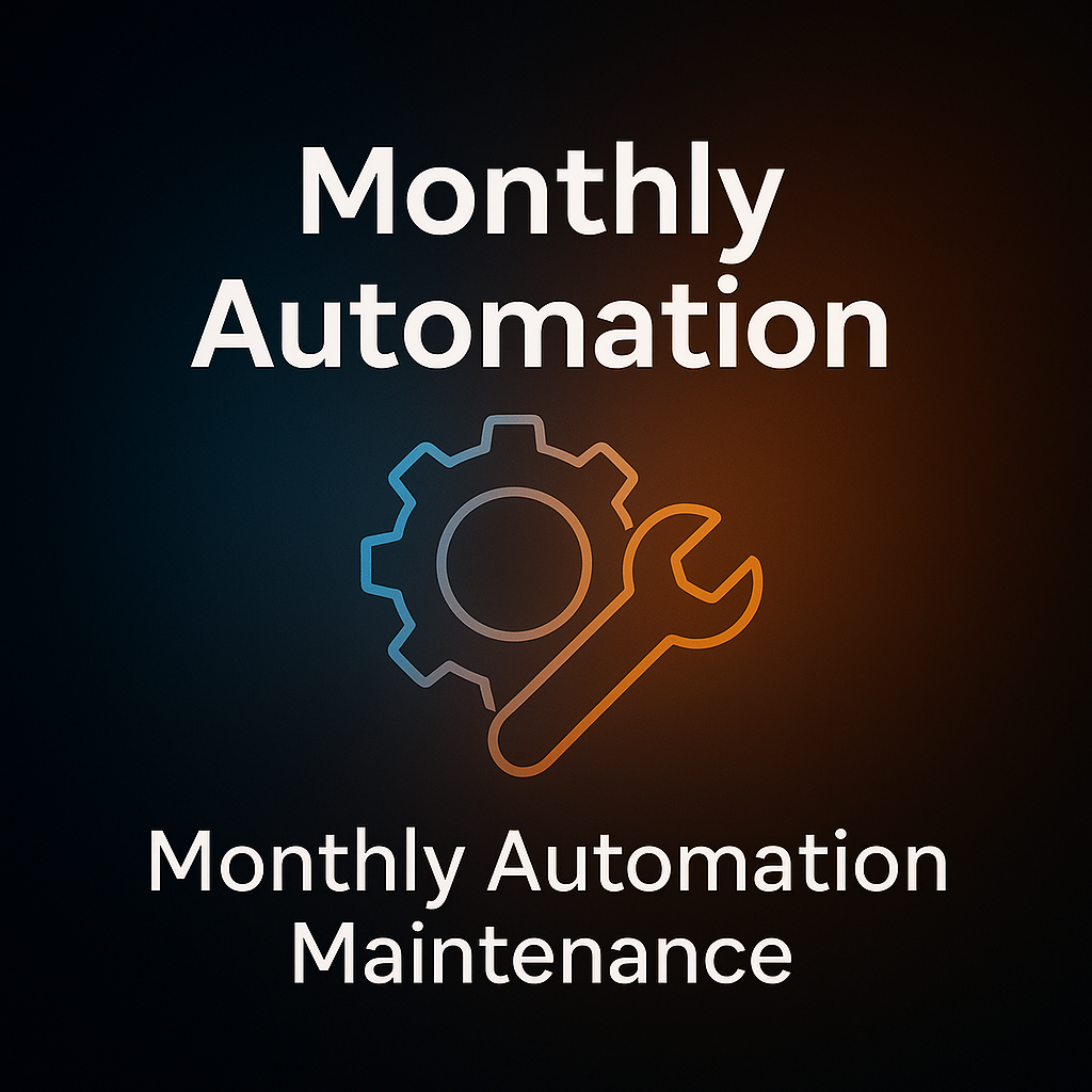 ➕ Add-On: Monthly Automation Maintenance